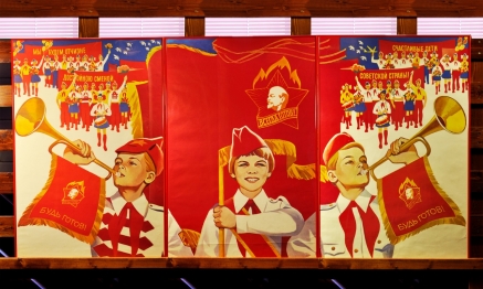 Пример 12 оформления плаката СССР в раму Галереи www.plakat-cccp.ru