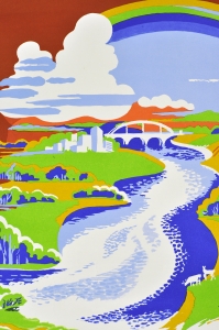 Оригинальный плакат СССР охрана природы окружающей среды экология 1985
