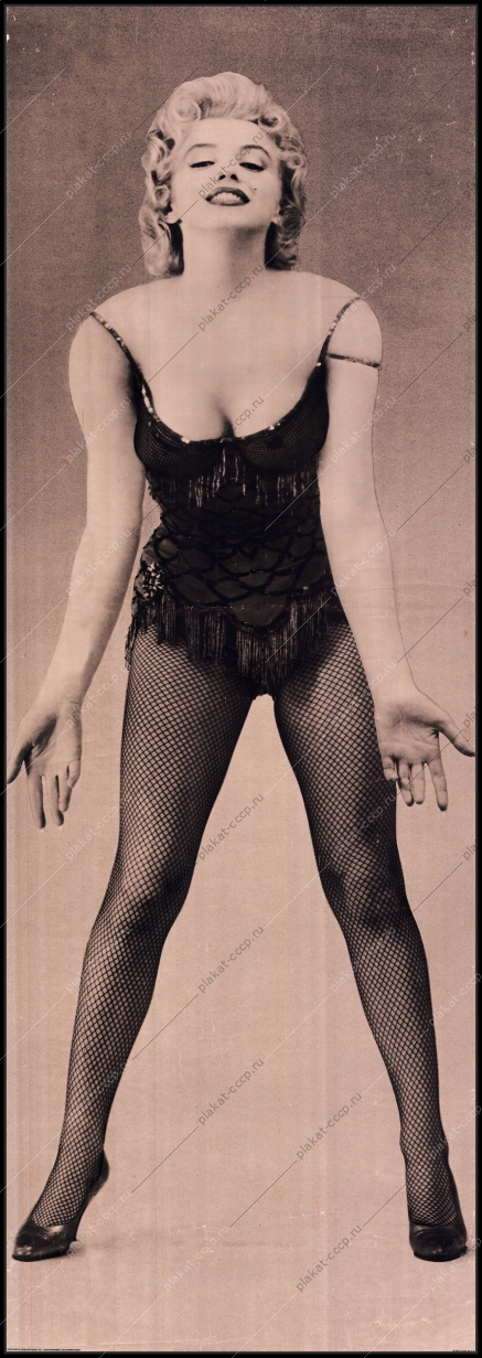 Оригинальный плакат США Калифорния Мерлин Монро
