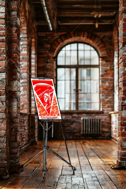 Оригинальный плакат СССР советский образ жизни труд