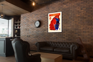 Оригинальный советский плакат пионерский металл металлолом лом производство тракторов