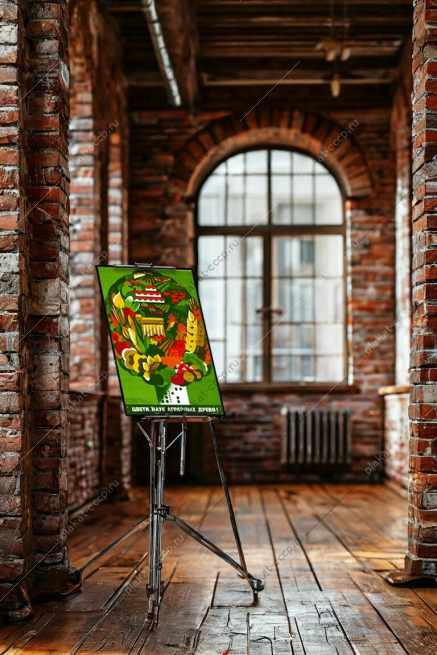 Оригинальный советский плакат аграрная сельскохозяйственная наука