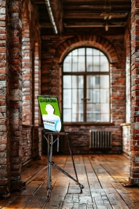 Оригинальный плакат СССР интенсивная технология не терпит шаблона