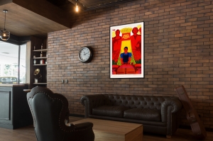 Оригинальный советский плакат подъем сельского хозяйства всенародное дело