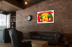 Оригинальный советский плакат порадуем Родину новыми успехами в 1974 году