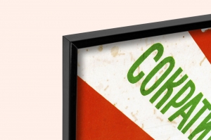 Оригинальный плакат СССР управленческий аппарат