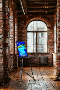 Оригинальный советский плакат СССР расточение природного дара