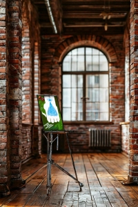 Оригинальный плакат СССР сорняк враг уничтожь сорняк