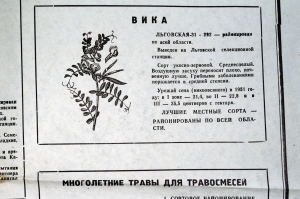 Плакат СССР А.Н.Комаров - Посев семенами - залог высокого урожая, 1951 год
