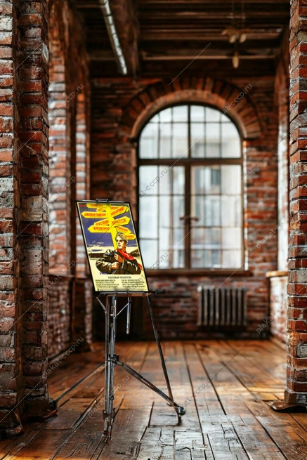 Оригинальный советский плакат счастливый перекресток выбор профессии