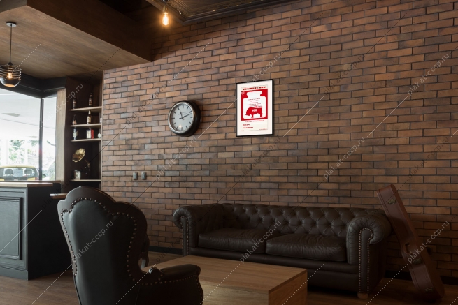 Оригинальный плакат СССР наращивай производство говядины КРС корова