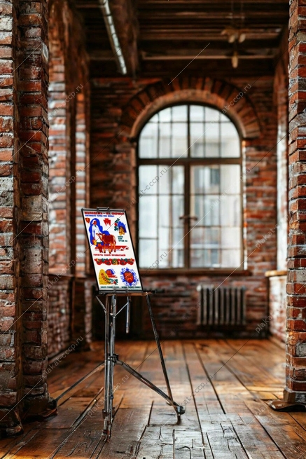 Оригинальный плакат СССР молодежь на фермы КРС корова