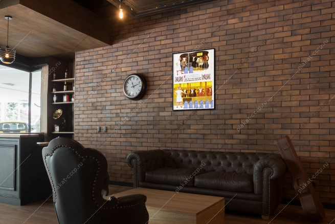 Оригинальный плакат СССР рост удоев коровы строительство коровника