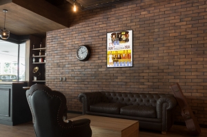 Оригинальный плакат СССР рост удоев коровы строительство коровника