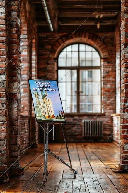 Оригинальный плакат СССР социальная политика все для блага человека жилищное строительство