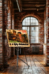 Оригинальный плакат СССР автошкола водитель обучение вождению автомобилем