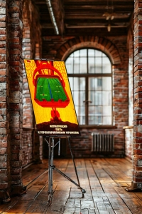 Оригинальный плакат СССР мелиорация путь к гарантированным урожаям