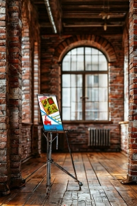 Оригинальный советский плакат СССР на тех же кормах больше продукции