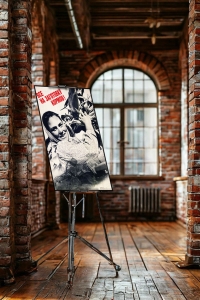 Оригинальный плакат СССР все на заготовку кормов