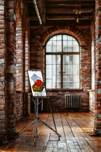 Оригинальный плакат СССР помидор овощи урожай