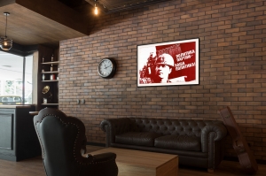 Оригинальный плакат СССР нефть политика партии наша политика