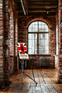 Оригинальный плакат СССР запрещается ремонтировать механизмы во время их работы охрана труда в нефтяной промышленности нефть