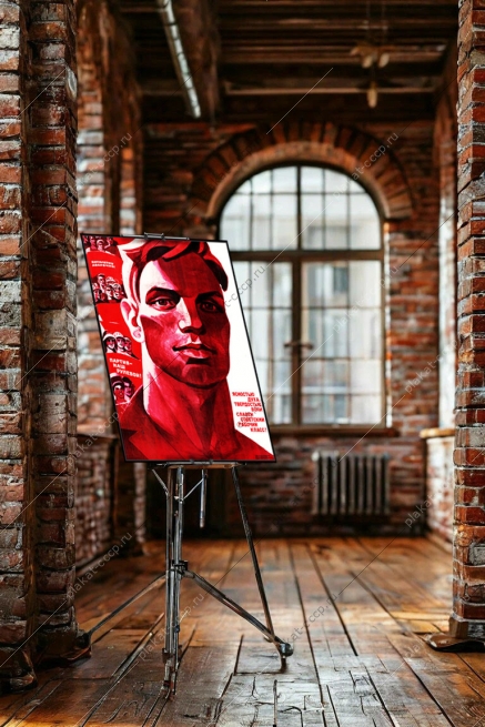 Оригинальный советский плакат ясностью духа твердостью воли славен советский рабочий класс