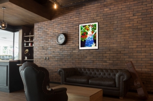 Оригинальный советский плакат напоившим землю слава орошение мелиорация