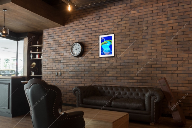 Оригинальный советский плакат СССР расточение природного дара