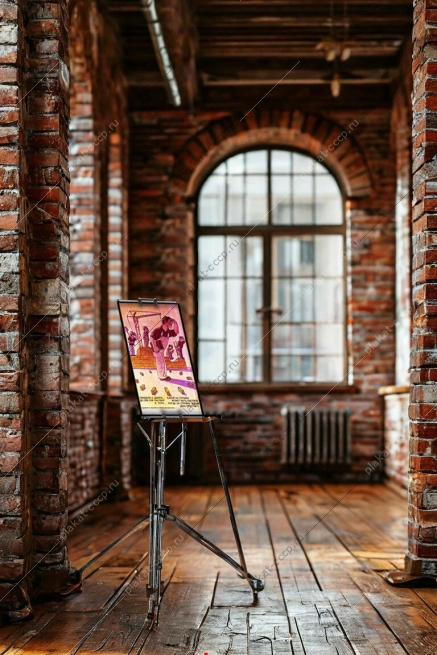 Оригинальный советский плакат СССР стройка график работ цемент