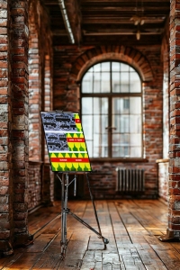 Оригинальный плакат СССР от шума и пыли зеленый заслон градоустройство озеленение города