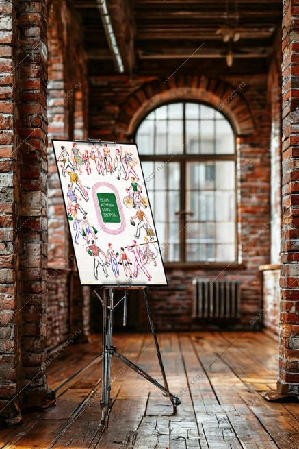 Оригинальный советский плакат если хочешь быть здоров спорт здоровье ЗОЖ