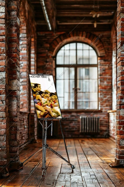 Оригинальный советский плакат Олимпиада бег