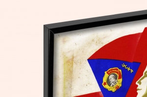 Оригинальный плакат СССР выше знамя советского спорта Олимпиада 1980