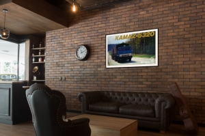 Оригинальный советский плакат КАМАЗ 5320