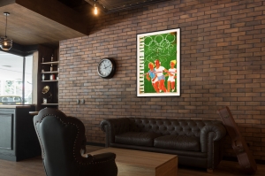 Оригинальный плакат СССР олимпийская весна юные спортсмены подготовим олимпийцам смену спорт