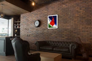 Оригинальный плакат СССР зачаливай выше центра тяжести энергобезопасность