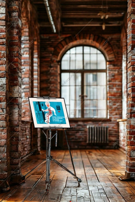 Оригинальный советский плакат проводи профилактику при выключенном рубильнике на силовом щите