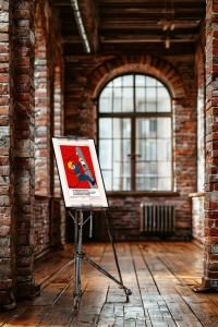 Оригинальный плакат СССР запрещается работать на анкерной или угловой опоре со стороны внутреннего угла натягиваемого провода