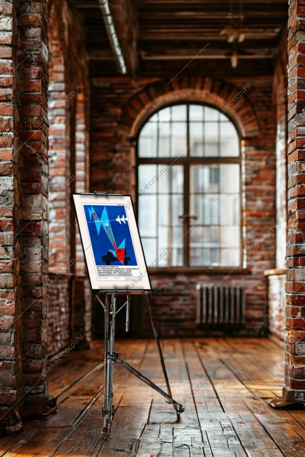 Оригинальный плакат СССР запрещается работать на строительных машинах и механизмах под проводами воздушных линий электропередач без специального наряда-пропуска и наблюдающего