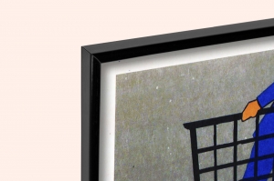 Оригинальный плакат СССР запрещается находиться под опорой или люлькой автовышки во время работы на них