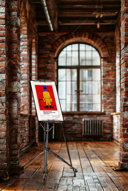 Оригинальный плакат СССР электросварщик пользуйся защитными средствами