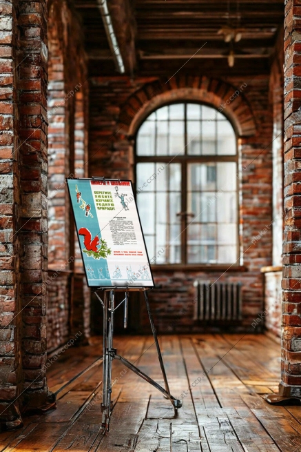 Оригинальный плакат СССР юношеская секция общества охраны природы