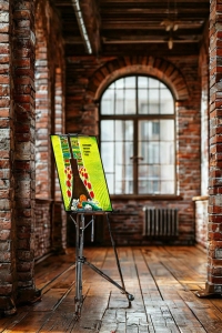 Оригинальный плакат СССР оберегайте чистоту родного села