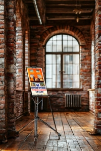 Оригинальный плакат СССР не допускайте перекосов при подъеме и опускании люльки