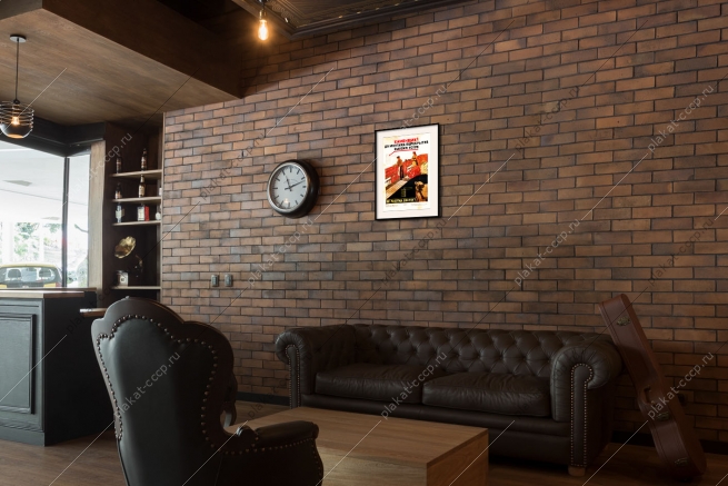 Оригинальный плакат СССР каменщик до монтажа перекрытия выложи уступ не работай сверху