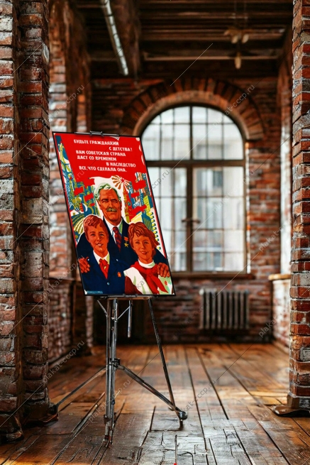 Оригинальный плакат СССР будьте гражданами с детства гражданство патриотизм