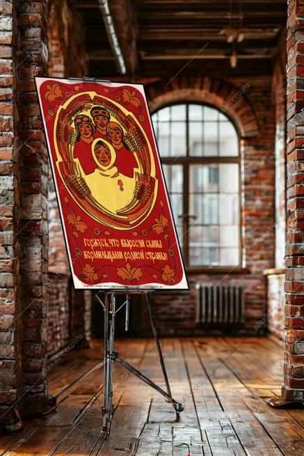 Оригинальный плакат СССР горжусь что выросли сыны кормильцами родной страны