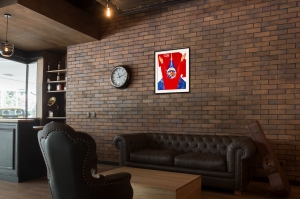 Оригинальный космический плакат СССР космос Гагарин