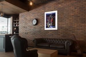 Оригинальный плакат СССР астрономические наблюдения и телескопы астрономия космос